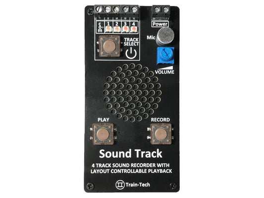 Train Tech Sound Track Sound Recorder and Player Z/N/TT/HO/OO/O/G1/G Gauge SR1