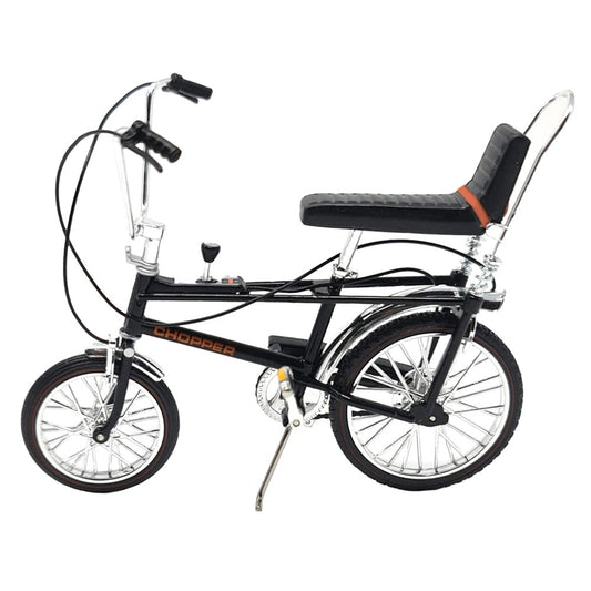 Toyway Chopper Mk1 Bicycle - Black 1:12 Diecast Model TW41601