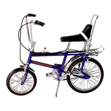 Toyway 41700 Chopper MkII Diecast Model Bicycle - Ultra Violet Blue
