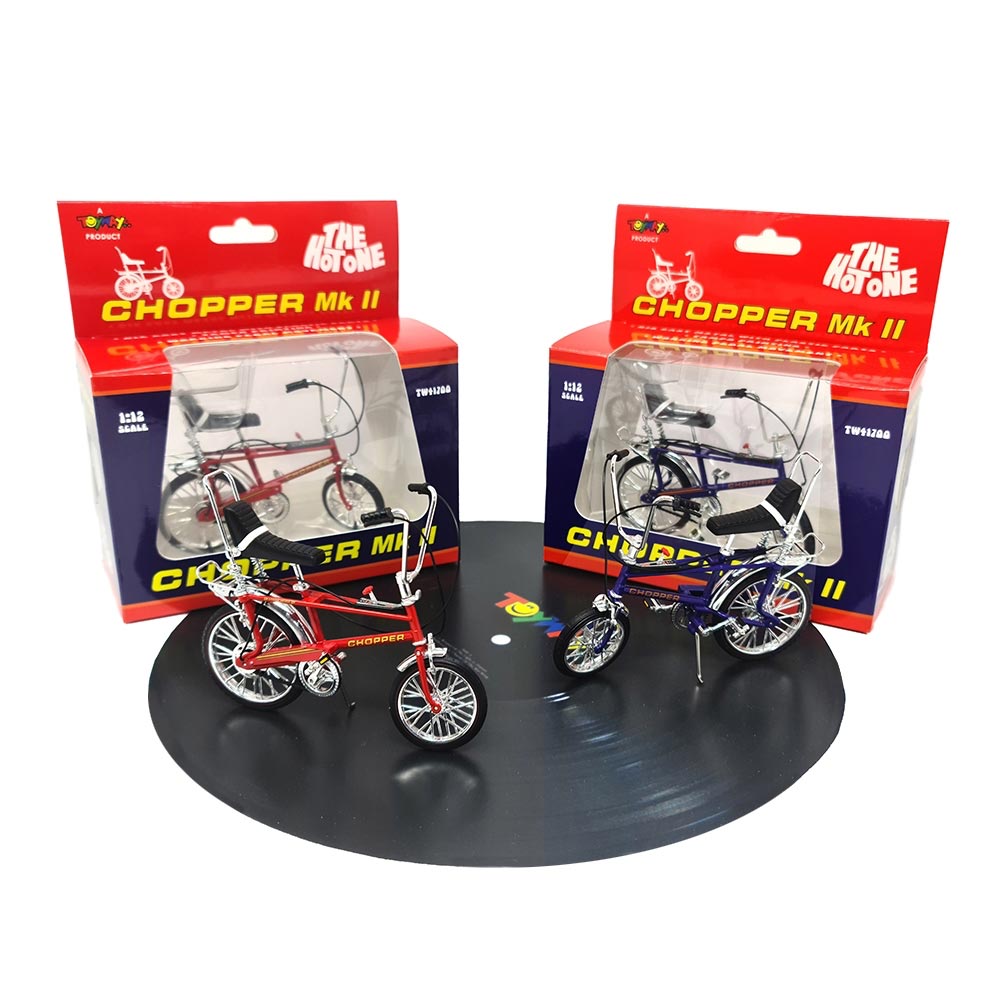 Toyway 41700 Chopper MkII Diecast Model Bicycle - Infra Red