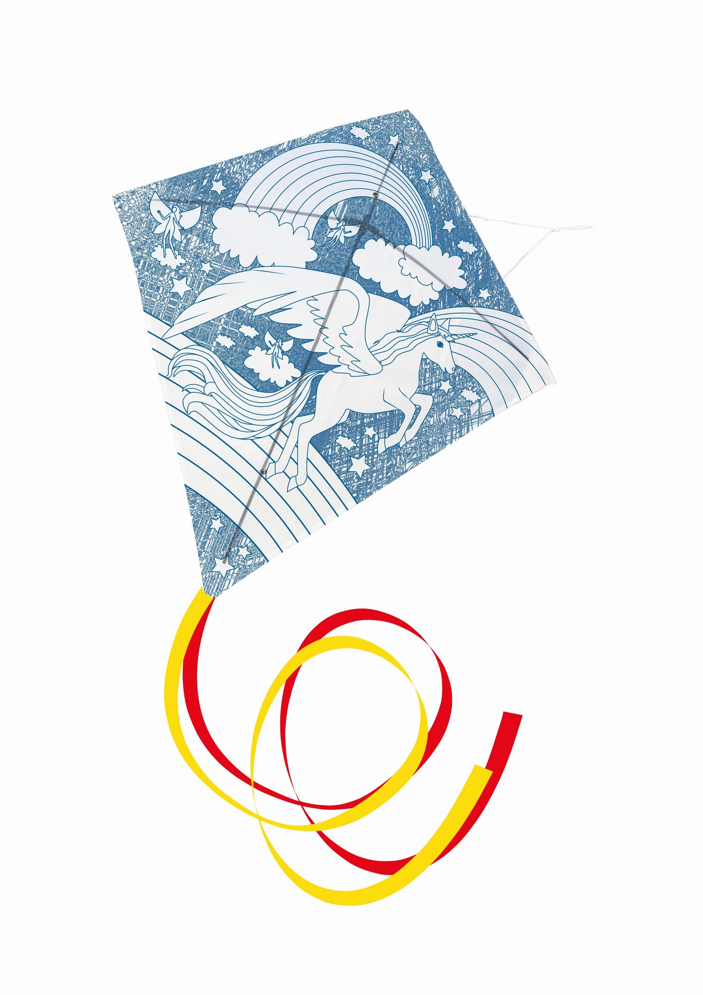 Gunther Paint Your Unicorn Kite with Tail G1244