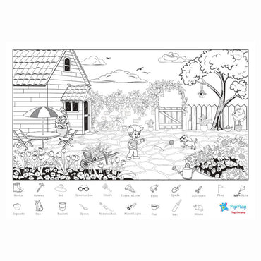 PepPlay 20206 Doodle Placemats – Find & Colour