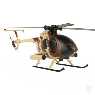 Twister TWST1003M MD 500 Scale 250 Flybarless RC Helicopter - Brown/Sand