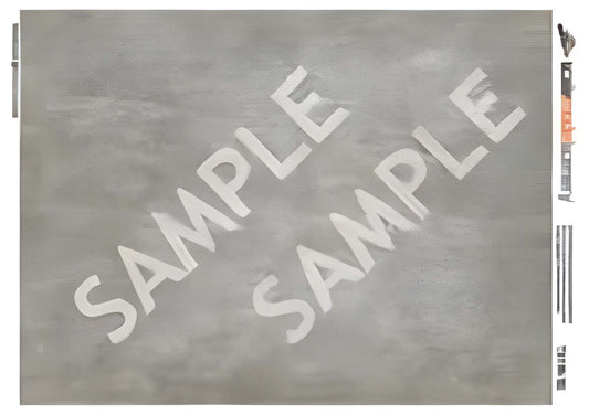 Scale Model Scenery TX199 Weathered Light Grey Concrete Texture Paper Pk5 OO/HO