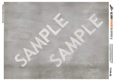 Scale Model Scenery TX199 Weathered Light Grey Concrete Texture Paper Pk5 OO/HO