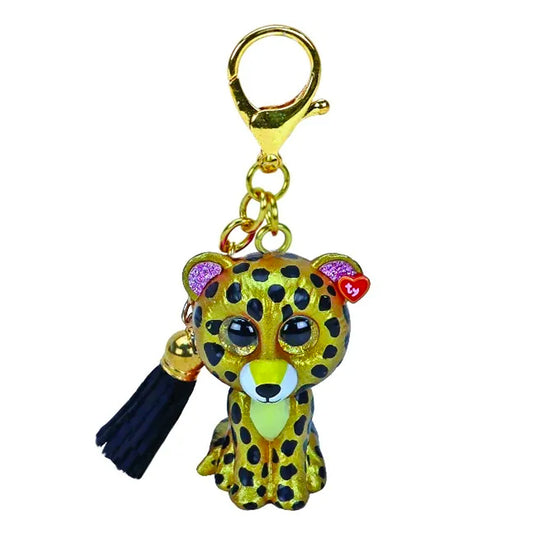 Ty Sterling Leopard - Mini Boo - Key Clip 25061
