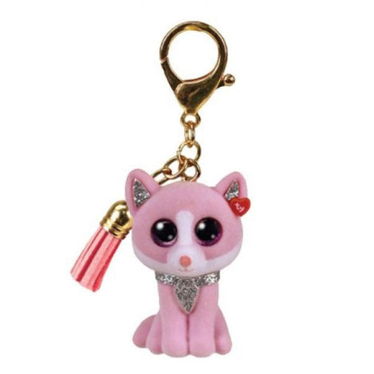 Ty Fiona Cat - Mini Boo - Key Clip 25065