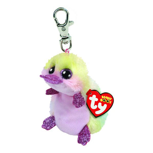 Ty Petunia the Platypus Beanie Boo - Key Clip 35220
