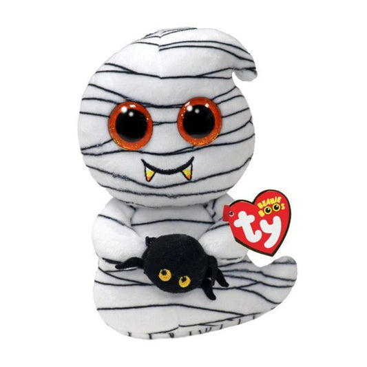 Ty Ooooky the Ghost Halloween 6" Plush Soft Toy Beanie Boo 37351