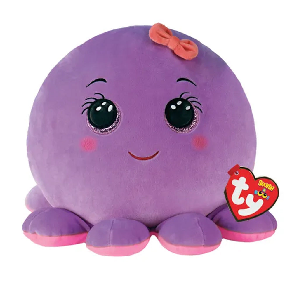 Ty Octavia the Octopus Squish-a-Boo Beanie 10" Plush Soft Toy 39242
