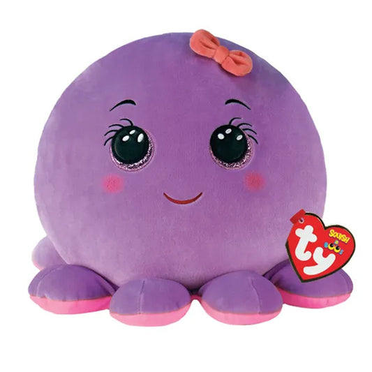 Ty Octavia the Octopus Squish-a-Boo Beanie 10" Plush Soft Toy 39242
