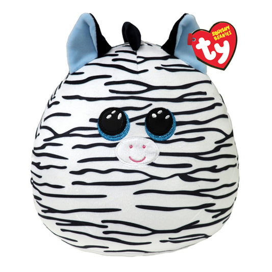 Ty Xander the Zebra Squish-a-Boo Beanie 10" Plush Soft Toy 39281