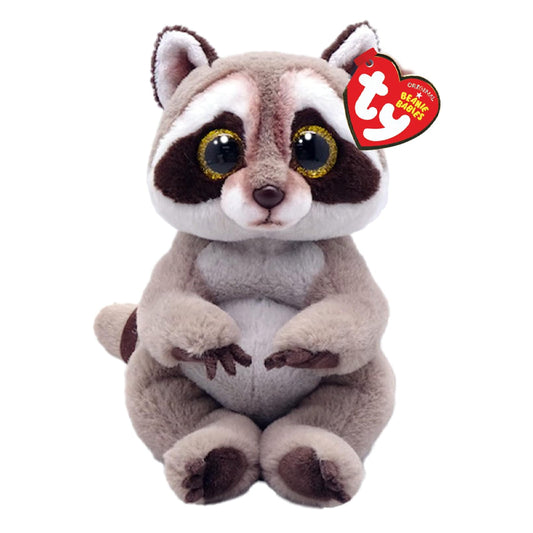 Ty Petey Raccoon Beanie Bellies 6" Plush Soft Toy 41284