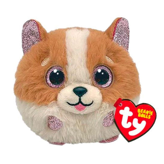 Ty Tanner Dog - Brown And White - Ty Balls 42538