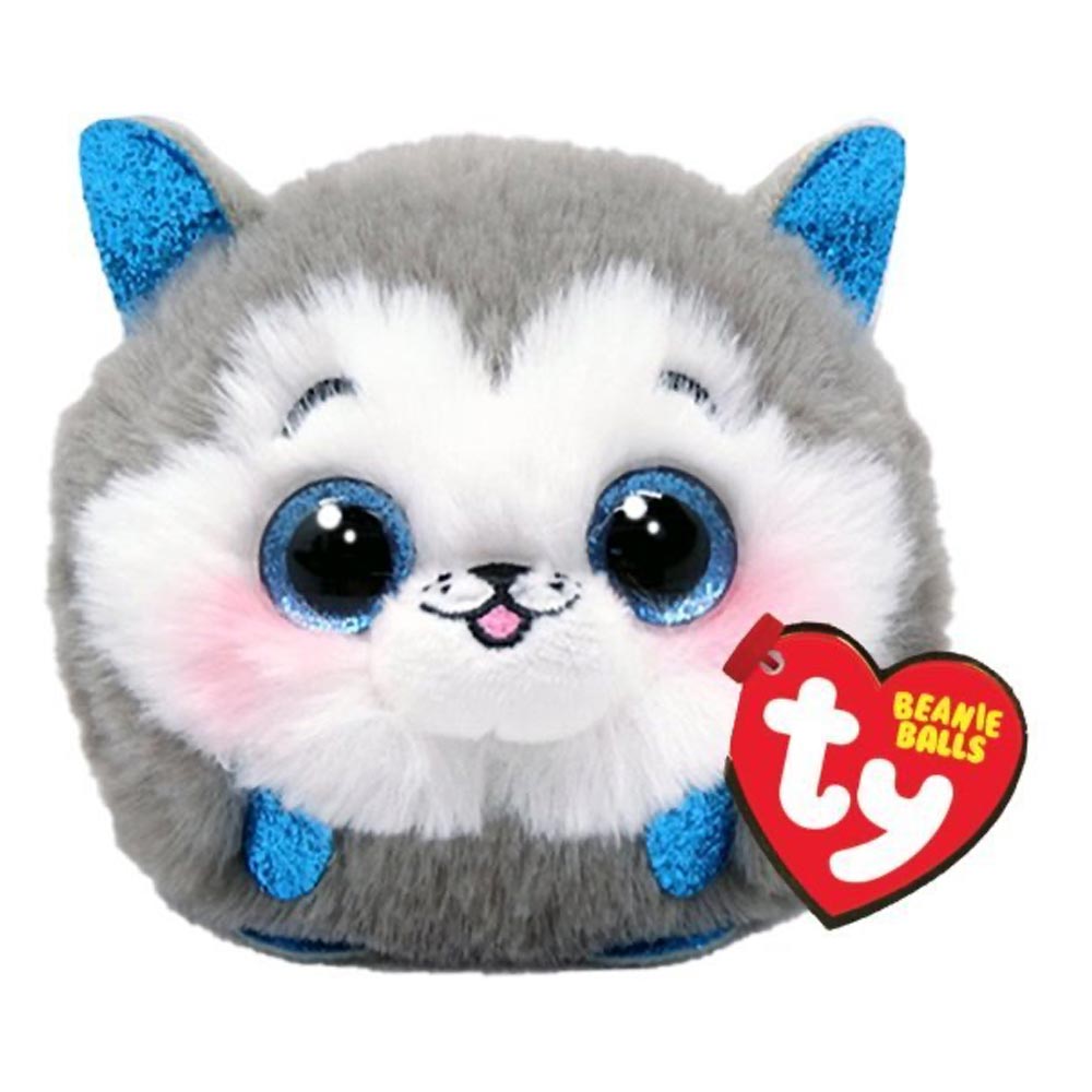 Ty Slush Husky - Gray - Ty Balls 42539