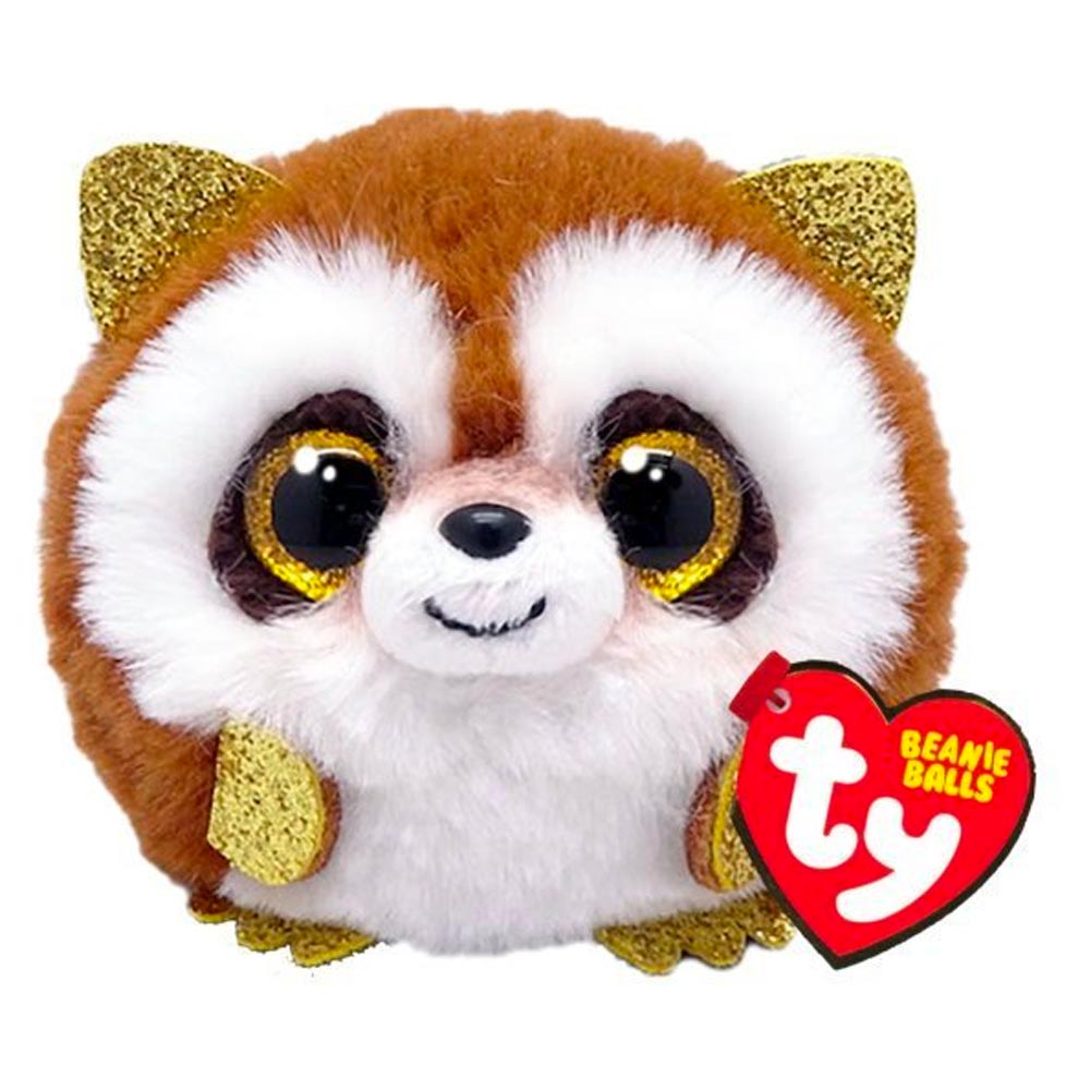 Ty Pickpocket Raccoon - Brown - Ty Balls 42540