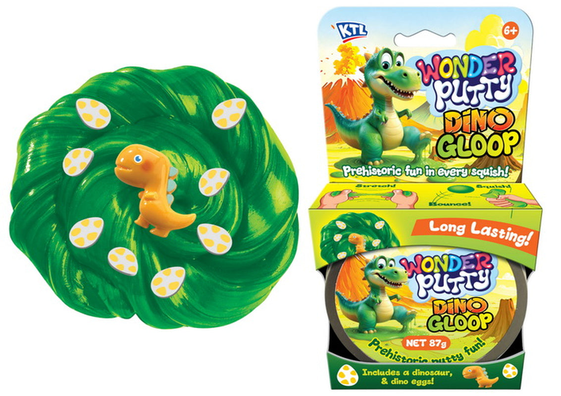 Kandy Toys Wonder Putty Dino Gloop Sensory Toy