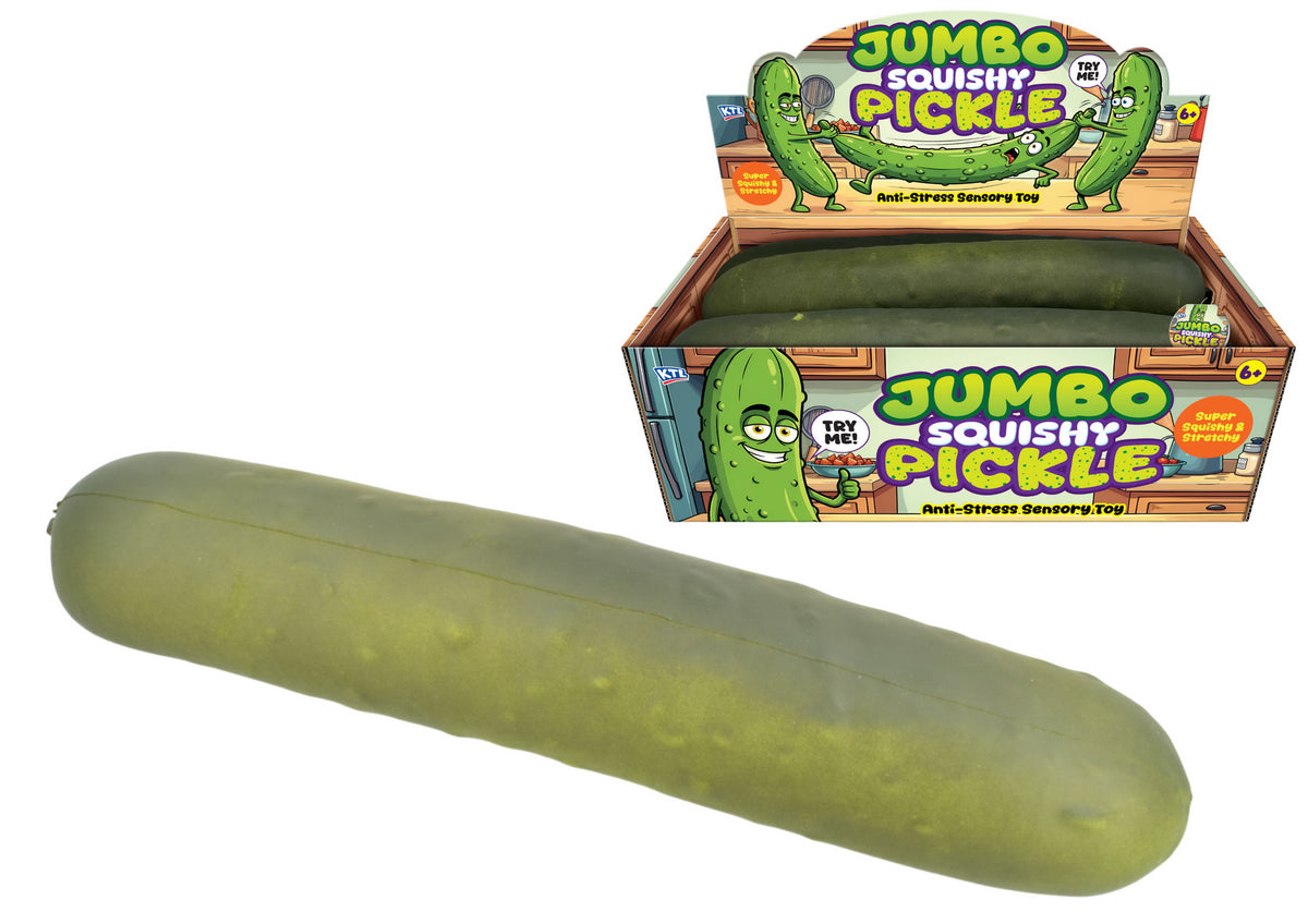 Kandy Toys Jumbo Squishy Pickle Sensory Toy