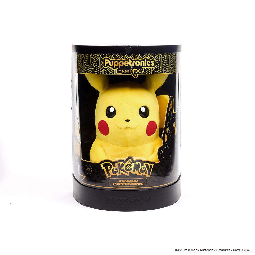 Wow Stuff! Pikachu Puppetronic By Realfx Pokemon TY8619