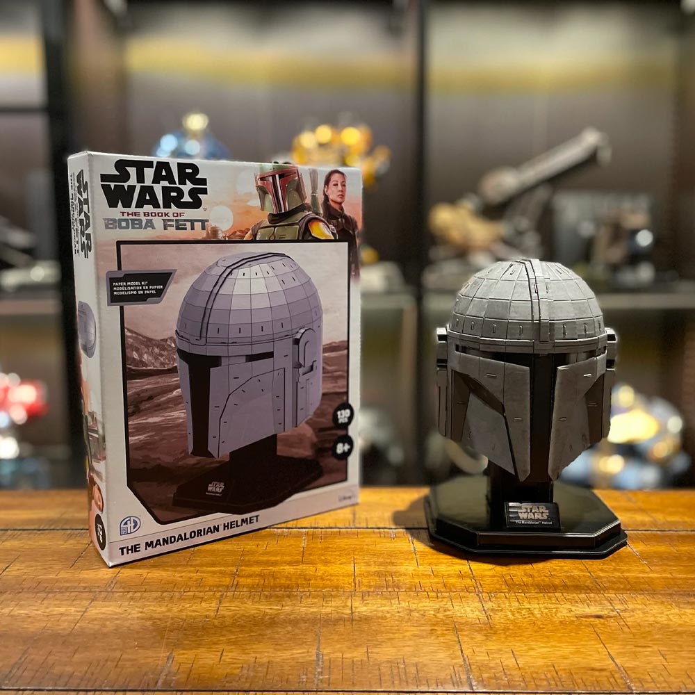 Star Wars: The Book of Boba Fett The Mandalorian's Helmet - 3D Puzzle Kit