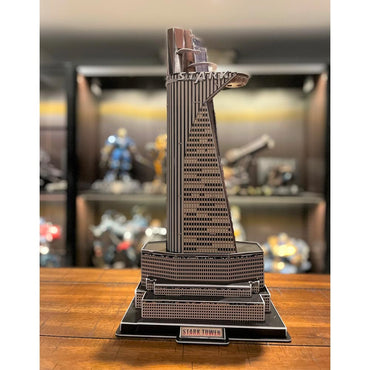 Marvel Studios: Stark Tower - 3D Puzzle Kit - University Games