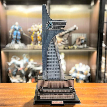 Marvel Studios: Avengers Tower - 3D Puzzle Kit - University Games