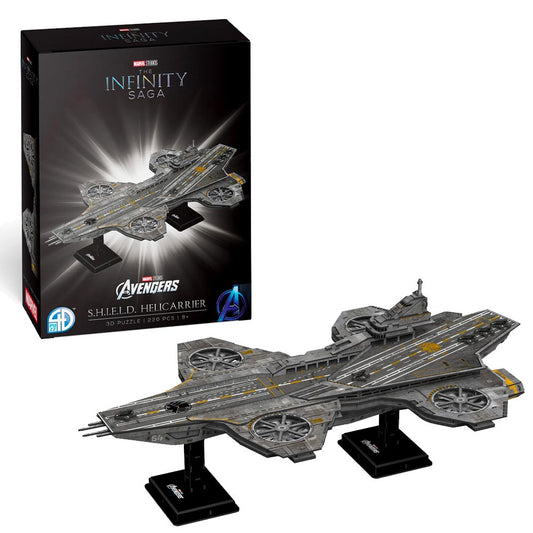 Marvel Studios: SHIELD Helicarrier - 3D Puzzle Kit - University Games