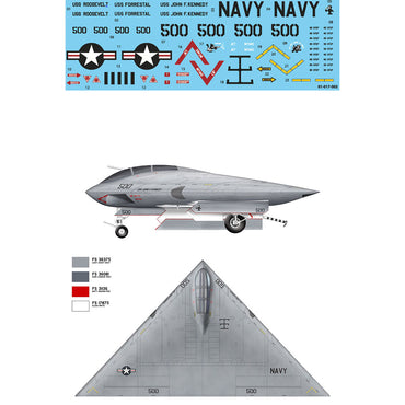 ModelCollect UA48001 USN A-12 Avenger II "Tomcatters" 1:48 Model Kit