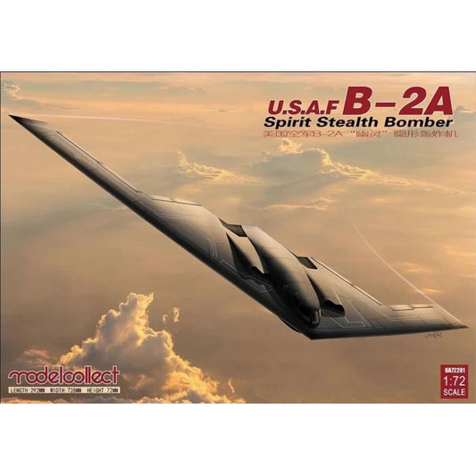 ModelCollect UA72201 USAF B-2A Spirit Stealth Bomber 1:72 Model Kit