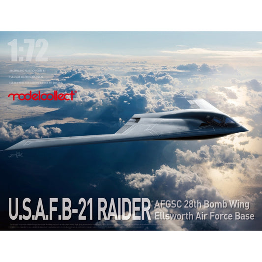 Modelcollect UA72222 USAF B-21 Raider AFGSC 28th Bomb Wing 1:72 Model Kit