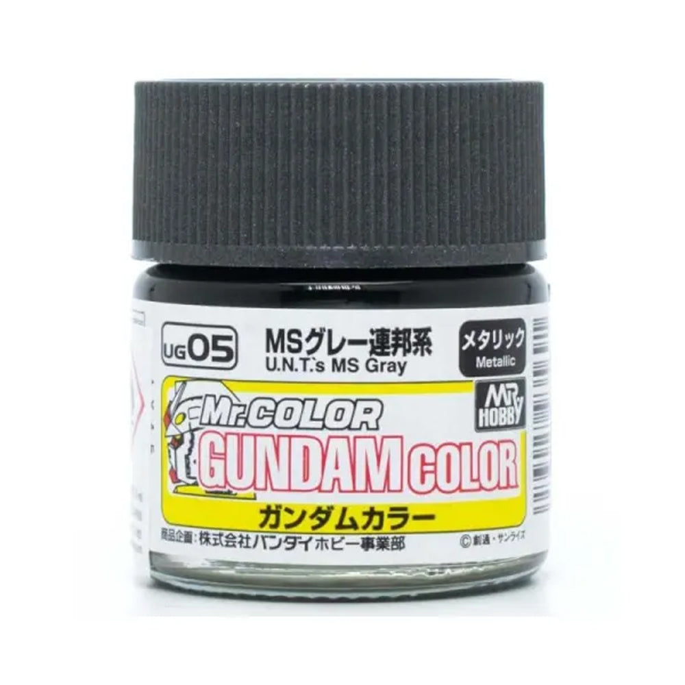 Mr Hobby Gundam Colour UG-05 MS Grey 10ml Acrylic Paint