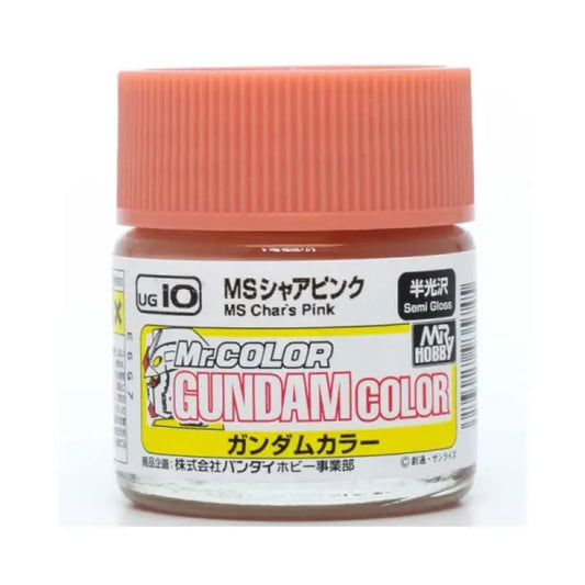 Mr Hobby Gundam Colour UG-10 MS Char's Pink 10ml Acrylic Paint