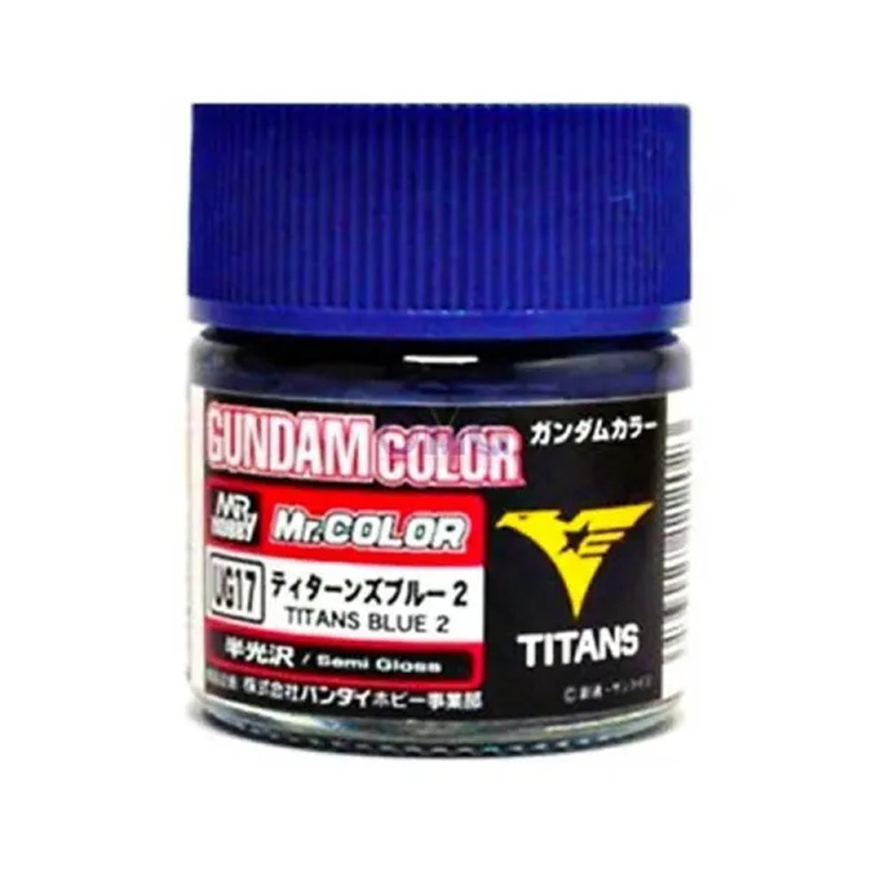 Mr Hobby Gundam Colour UG-17 MS Titans Blue 2 10ml Acrylic Paint