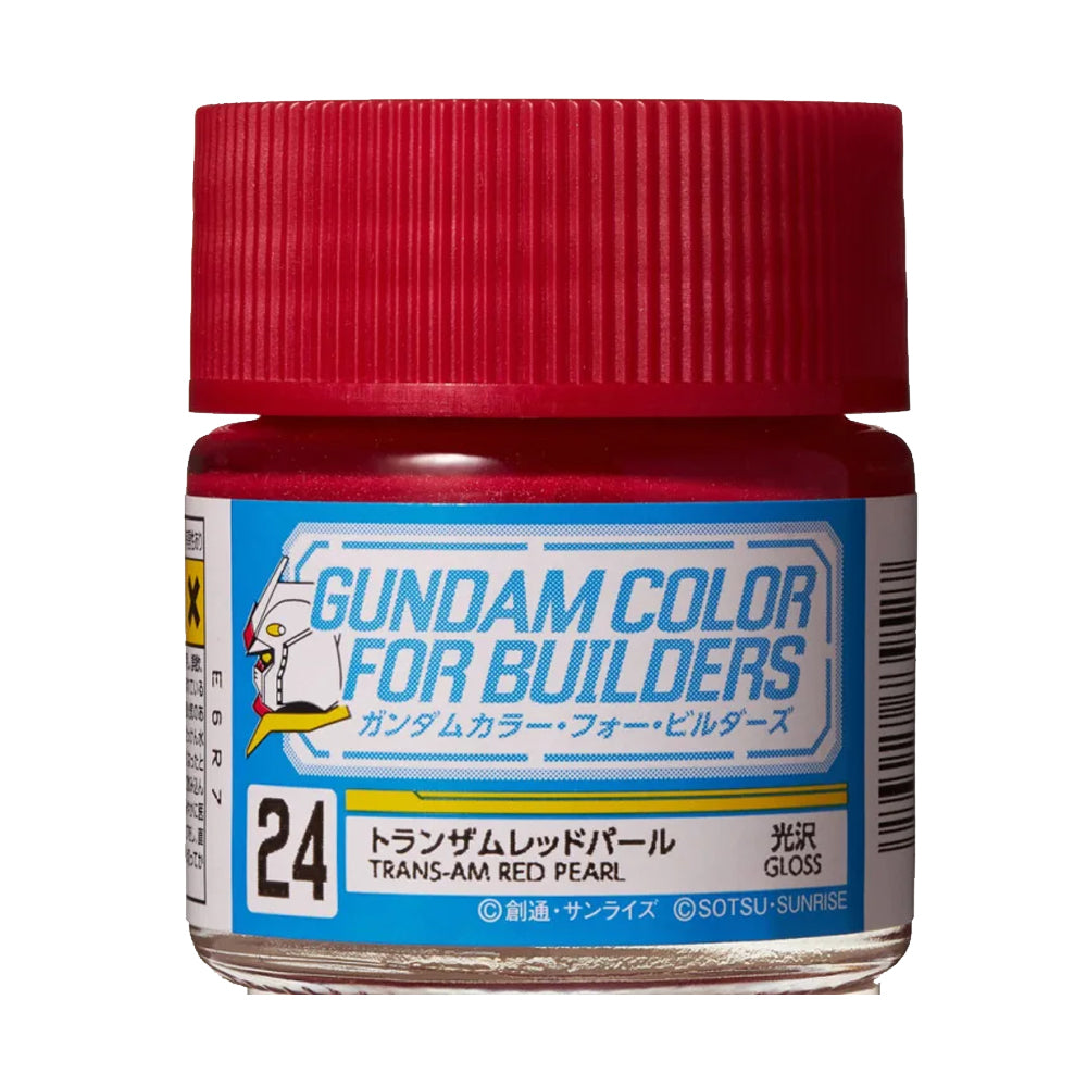 Mr Hobby Gundam Colour UG-24 Trans-Am Red Pearl 10ml Acrylic Paint