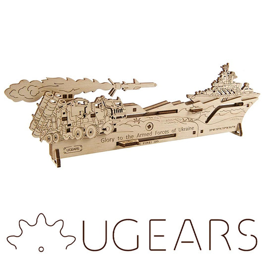 UGEARS 70180 Neptune Mission Wooden Mechanical Model Kit