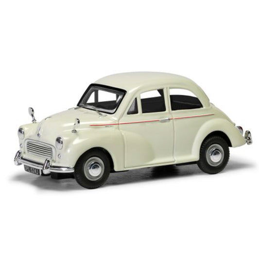 Corgi VA05811 Morris Minor 1000, Snowberry White 1:43 Diecast Model
