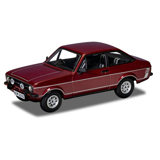 Corgi Vanguards VA12623 Ford Escort Mk2 1300 Sport, Jupiter Red 1:43 Model