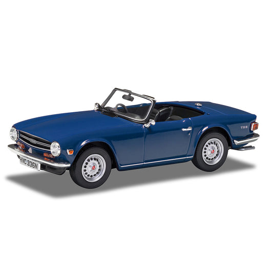 Corgi Vanguards 14703 Triumph TR6, French Blue 1:43 Diecast Model
