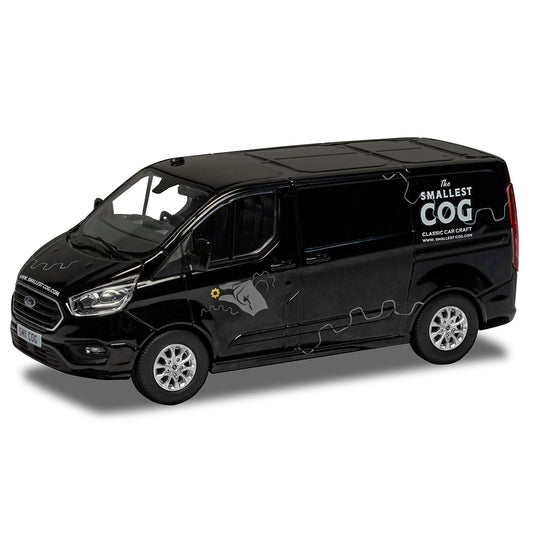 Corgi VA15105 Ford Transit Custom 300L1 Black R. Hammond's Smallest Cog 1:43