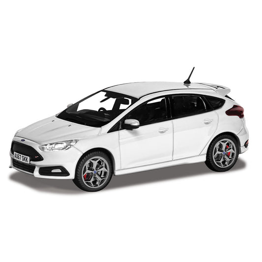 Corgi Vanguards 15309 Ford Focus Mk3 ST2, Frozen White 1:43 Diecast Model