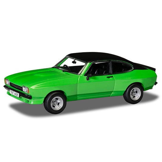 Corgi Vanguards VA15405 Ford Capri Mk2 3.0S X-Pack, Signal Green 1:43 Model