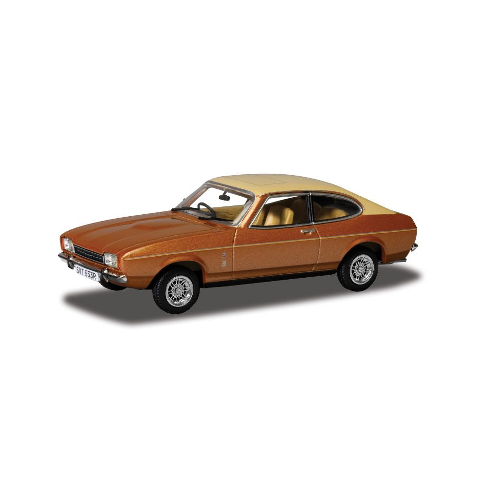 Corgi VA15406 Vanguards Ford Capri Mk2 3.0 Ghia Saturn Gold 1:43