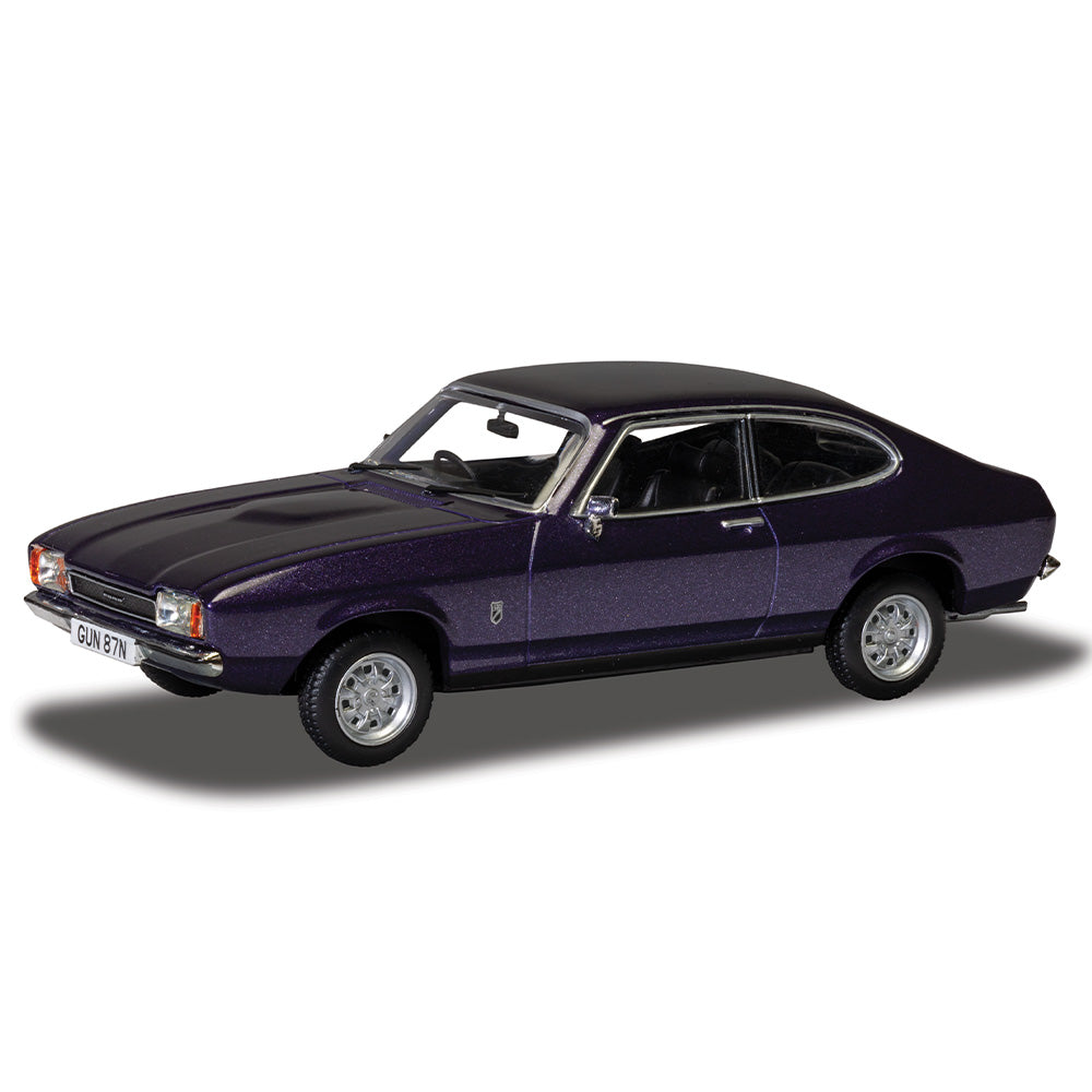 Corgi VA15407 Ford Capri Mk2 1.6 GT, Purple Velvet 1:43 Diecast Model
