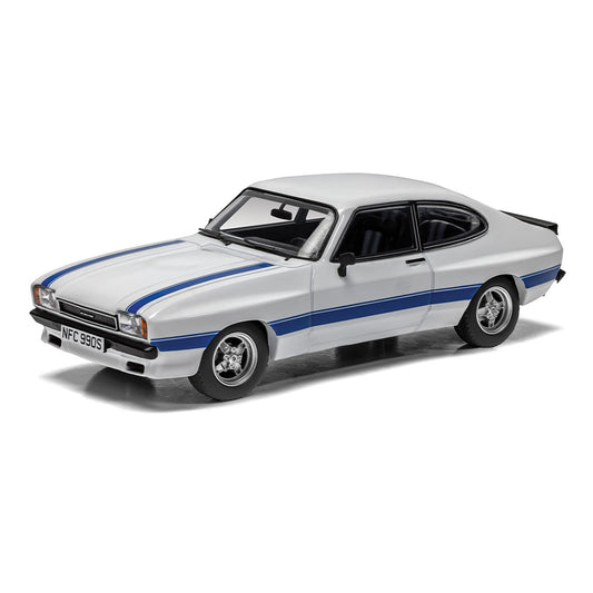 Corgi Ford Capri Mk2 3.0S X-Pack (Series X) Diamond White Diecast Model VA15412
