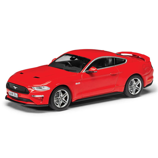 Corgi VA15503 Vanguards: Ford Mustang Mk6 GT Fastback, Race Red Diecast Model