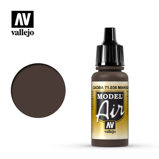 Vallejo Model Air - Mahagony 18ml Model Paint 71036