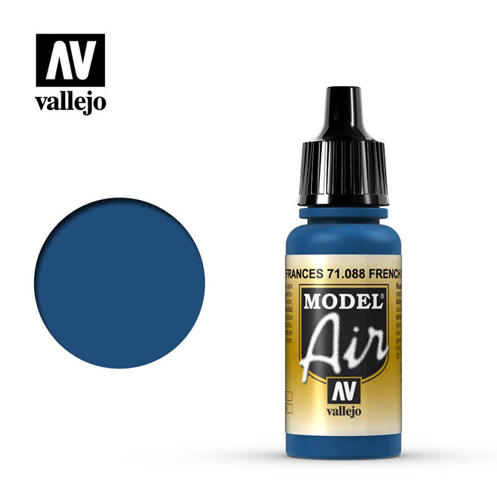 Vallejo Model Air - French Blue 18ml Model Paint 71088