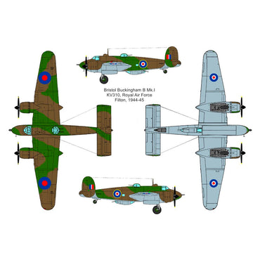 Valom Bristol Buckingham B.I/C Mk.I 1:144 Model Kit 14434