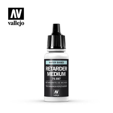 Vallejo 70.597 Drying Retarder Medium 18ml Paint Dropper Bottle