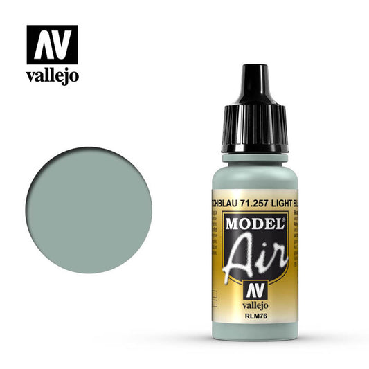 Vallejo Model Air - Light Blue RLM76 18ml Model Paint 71257
